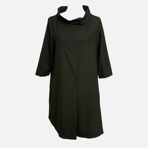 COS Hunter Green Wool Dress Sz 8